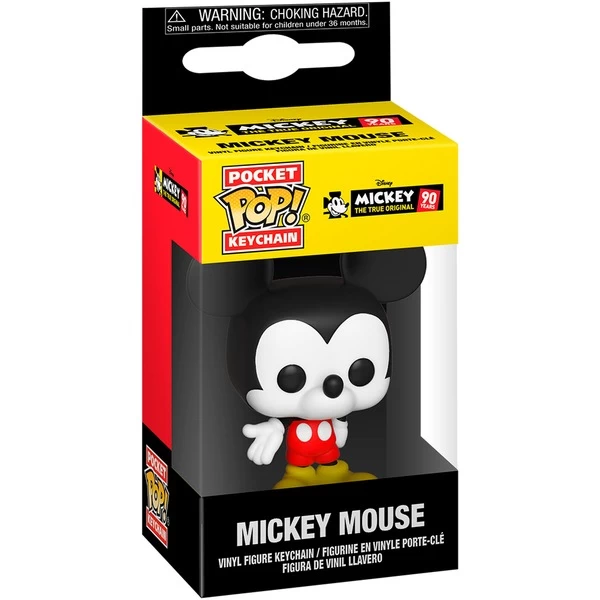 Funko POP! Schlüsselanhänger Disney - Mickey Mouse, Spielfigur – Bild 2