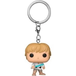 Funko POP! Schlüsselanhänger Star Wars - Luke Skywalker, Spielfigur