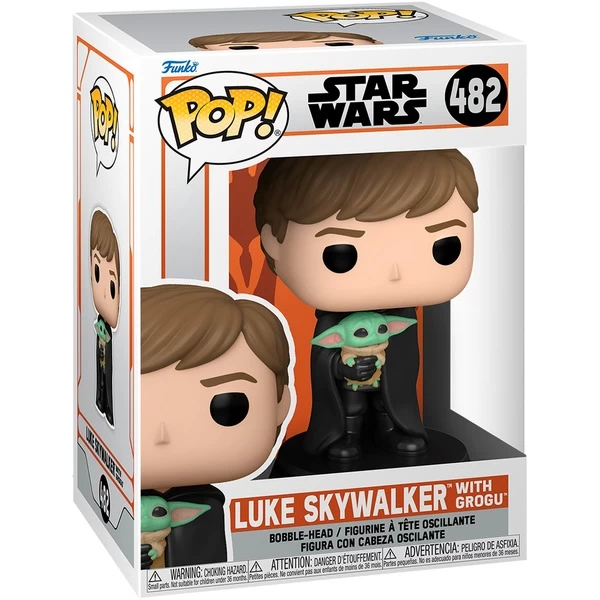 Funko POP! Star Wars - Luke With Grogu, Spielfigur – Bild 2