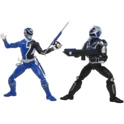 Hasbro Power Rangers Lightning Collection S.P.D. B-Squad Blauer Ranger Vs A-Squad Blauer Ranger, Spielfigur