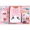 MGA Entertainment Na! Na! Na! Surprise 3-in-1 Backpack Bedroom Serie 3 Playset - Pink Kitty, Spielfigur