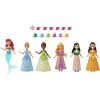 Mattel Disney Prinzessin Small Dolls Teeparty 6er-Pack, Spielfigur