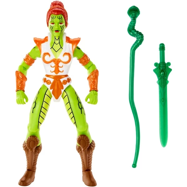 Mattel Masters Of The Universe Origins Actionfigur Snake Teela, Spielfigur