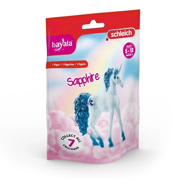 Schleich Bayala Sammeleinhörner Serie 6 Kristalle, Spielfigur – Bild 4