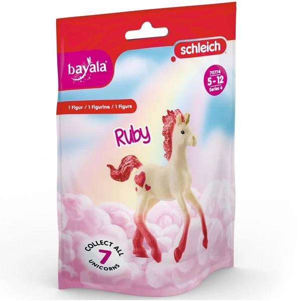 Schleich Bayala Sammeleinhorn Rubin, Spielfigur – Bild 2