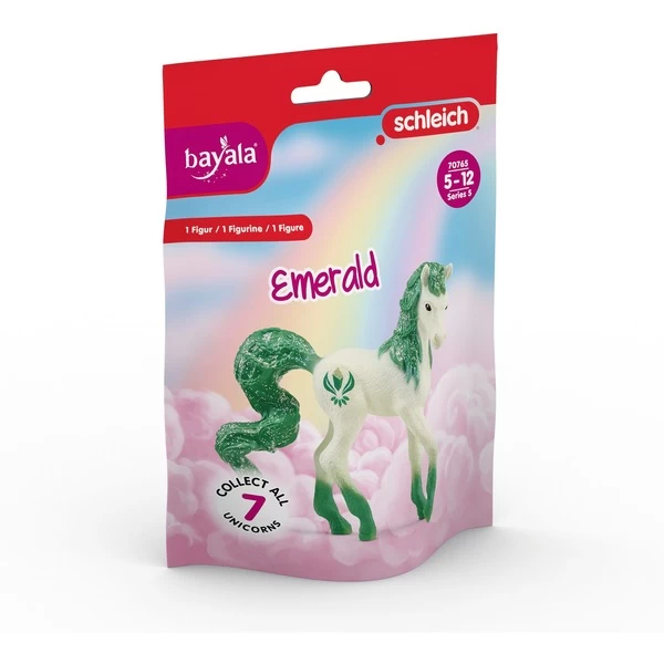 Schleich Bayala Sammeleinhorn Smaragd, Spielfigur – Bild 2