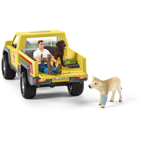 Schleich Farm World Tierarztbesuch Auf Dem Bauernhof, Spielfigur – Bild 5