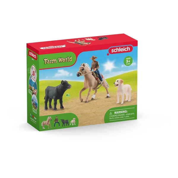 Schleich Farm World Westernreiten, Spielfigur – Bild 2