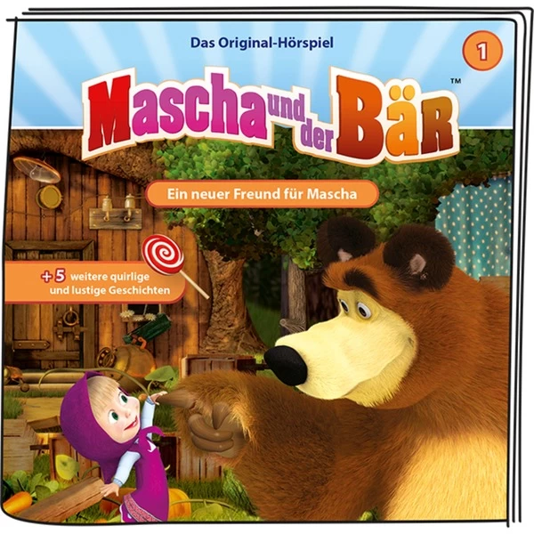 Tonies Mascha Und Der Bär - Ein Neuer Freund Für Mascha, Spielfigur – Bild 3