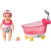 ZAPF Creation BABY Born® Minis - Playset Bathtub, Spielfigur