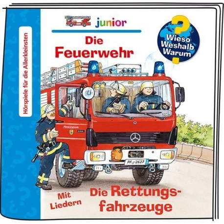 Tonies® Wieso? Weshalb? Warum? Junior - Die Feuerwehr/Die Rettungsfahrzeuge – Bild 2